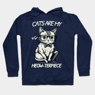 Cat Meow Terapist Hoodie